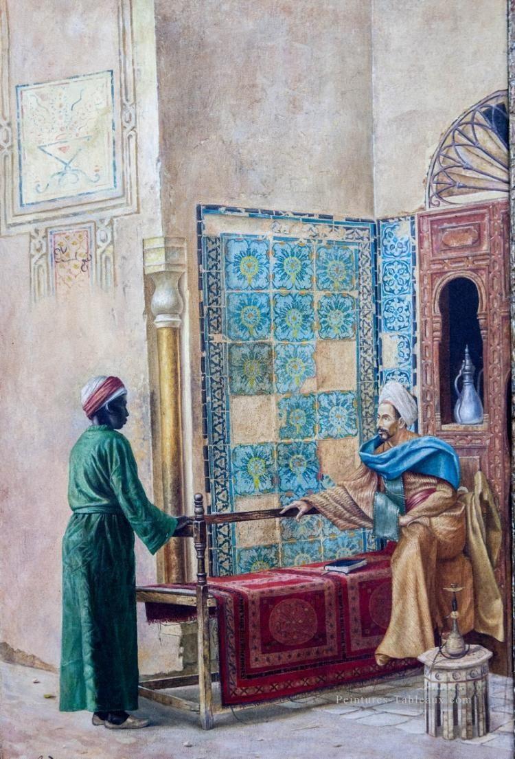 Titel Unbekannt Ludwig Deutsch Orientalism Araber Peintures à l'huile